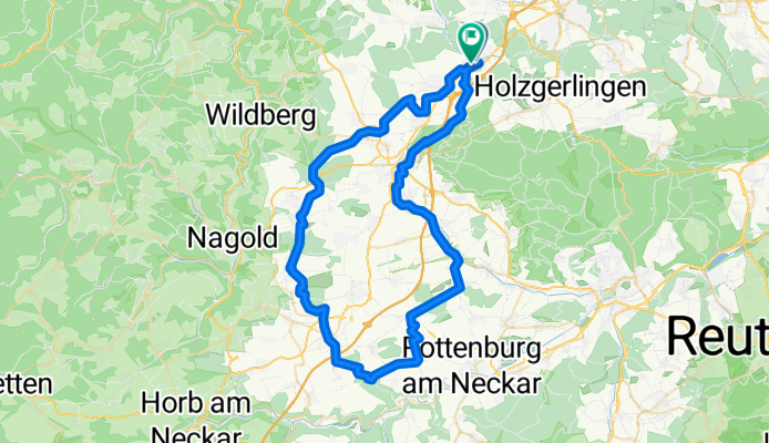 Route in Ehningen