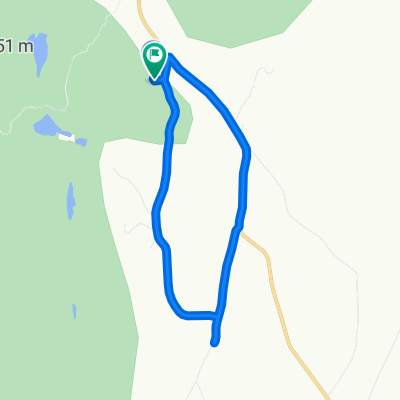 Route to Della Corte Road