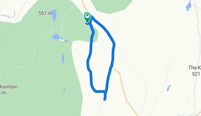 Route to Della Corte Road