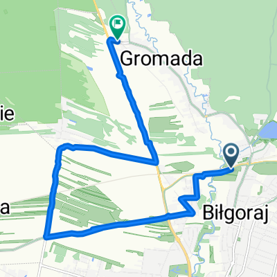 S Moniuszki, Biłgoraj do Gromada, Biłgoraj