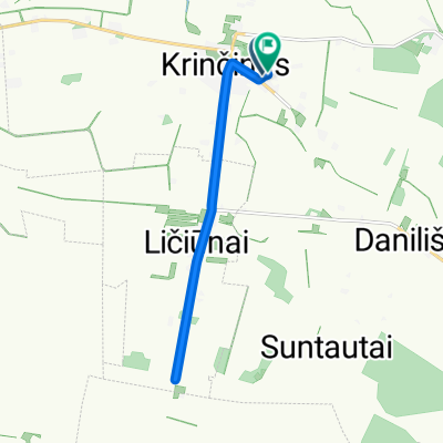Jiešmens g., Krinčinas to Jiešmens g., Krinčinas