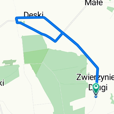 Zwierzyniec Drugi, Opatów do Zwierzyniec Drugi, Opatów
