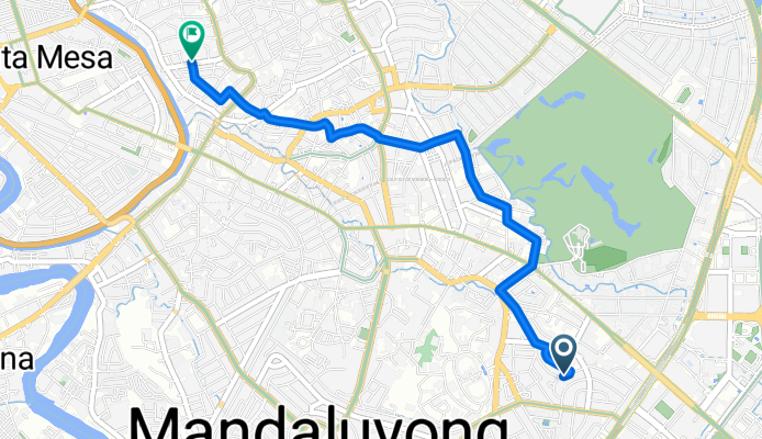 From Mandaluyong City to San Juan City