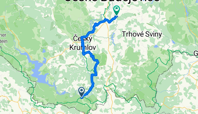 Vyšší Brod - Včelná