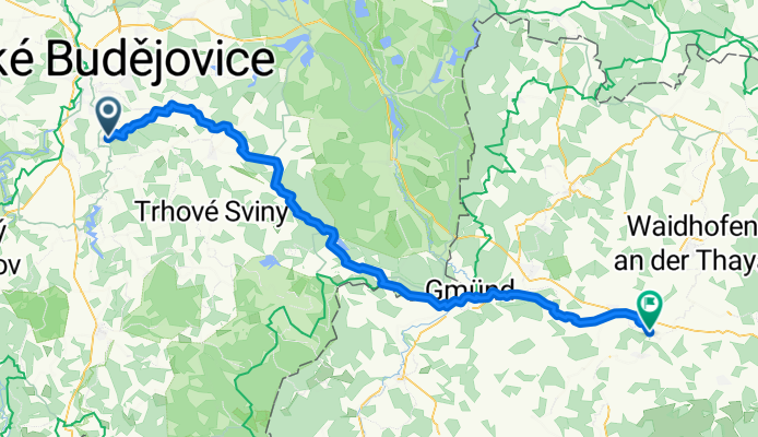 Včelná - Schwarzenau