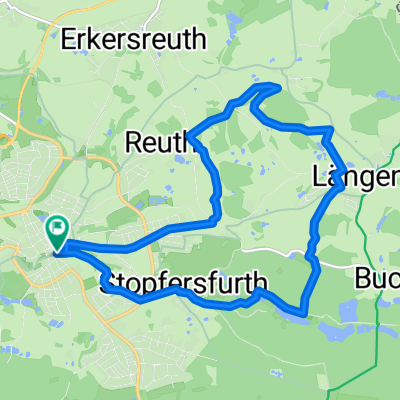 Route in Selb