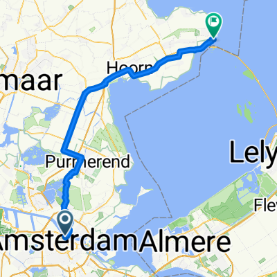 Lidostraat, Amsterdam to Hoogstraat, Enkhuizen