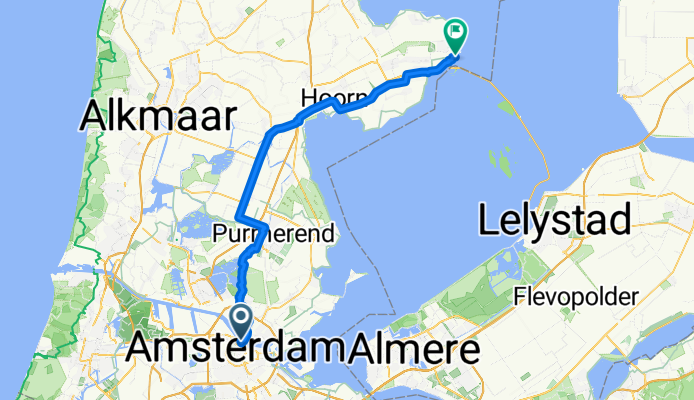 Lidostraat, Amsterdam to Hoogstraat, Enkhuizen