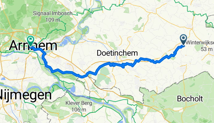 From Vragender to Arnhem