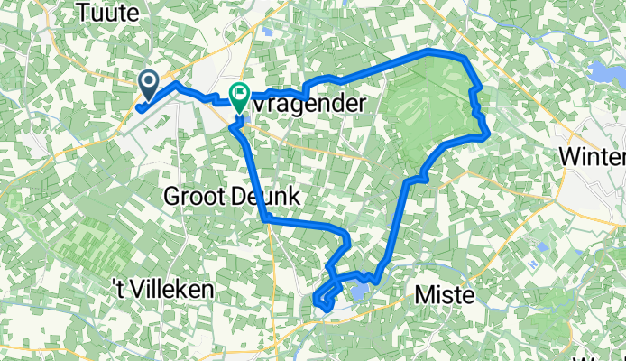 Route in Lichtenvoorde