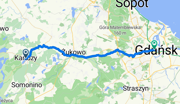 Kartuzy - Gdańsk
