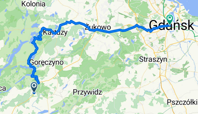 Grabowo Kościerskie - Gdańsk