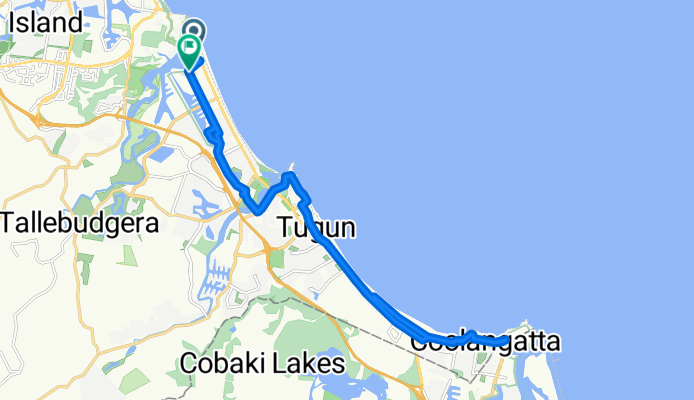 Gold Coast Hwy, Palm Beach to Murlong Cr, Palm Beach