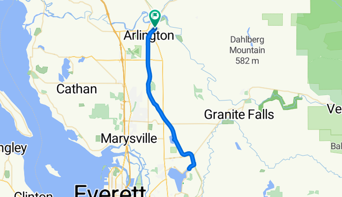 E Third St, Arlington to E Third St, Arlington