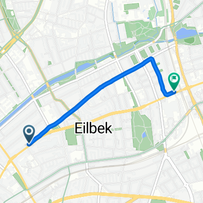 Wandsbeker Chaussee, Hamburg to Wandsbeker Chaussee, Hamburg