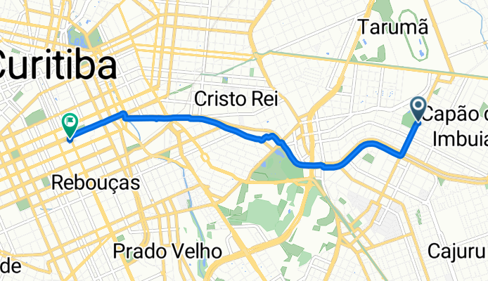 De Rua Professora Olga Balster a Avenida Silva Jardim