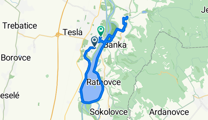 Južná do Námestie Slobody 1708/17