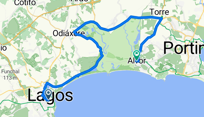 Lagos - Lagoa + Lagoa - Quarteira