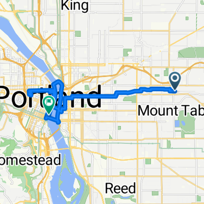 Route to Mcmenamins Crystal Hotel