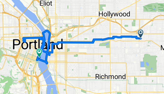 Route to Mcmenamins Crystal Hotel