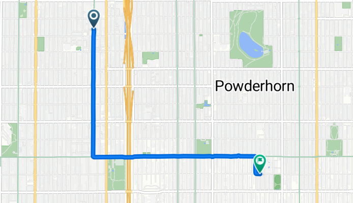 W 32nd St, Minneapolis to 14th Ave S, Minneapolis