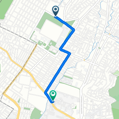 De Calle Estado de México a El Arbolillo