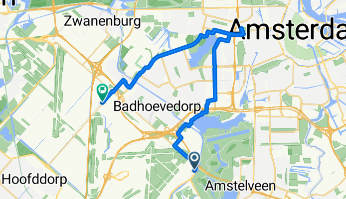 Stationsplein-Zuidwest, Luchthaven Schiphol to Hoofdweg, Lijnden