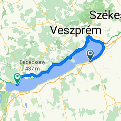 Kossuth Lajos utca to Balaton utca