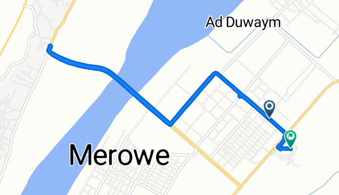 Merwoe to Merowe