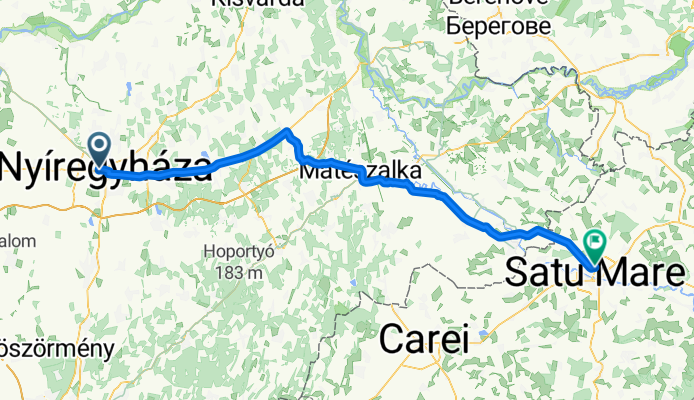 Nyíregyháza - Satu Mare