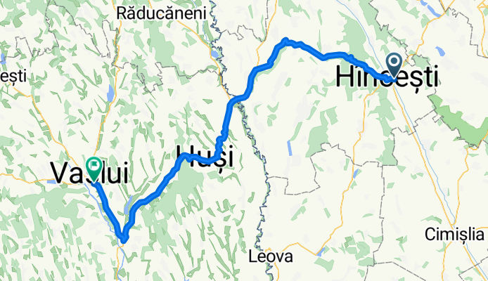 Hînceşti - Vaslui