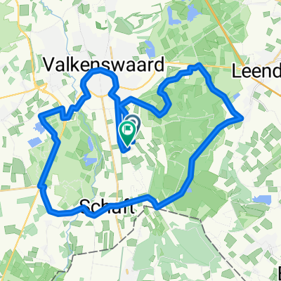 34 km ERoute in Valkenswaard