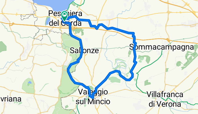Via Borghe, Sona nach Via Campo Sportivo, Peschiera del Garda