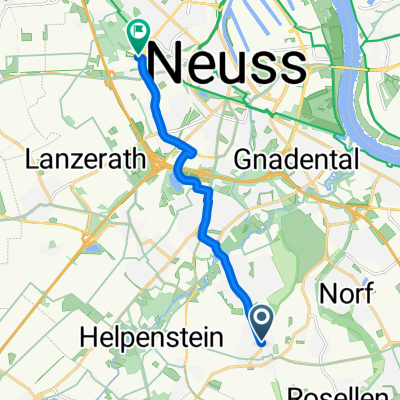 Kreuzstraße 18a to Konrad-Adenauer-Ring