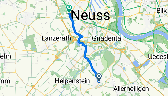 Kreuzstraße 18a to Konrad-Adenauer-Ring