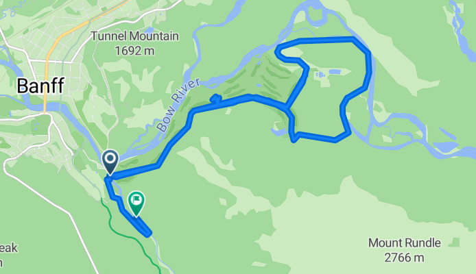 Bow Falls Ave, Banff to Improvement District No. 9 Banff