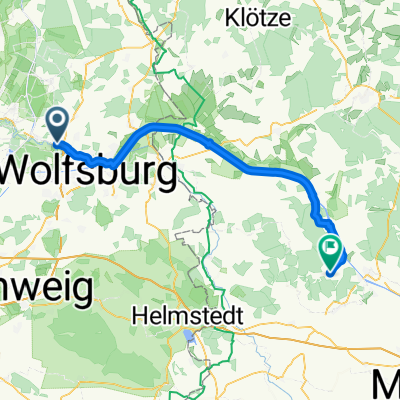 Nelkenweg, Weyhausen nach Bodendorfer Straße, Haldensleben