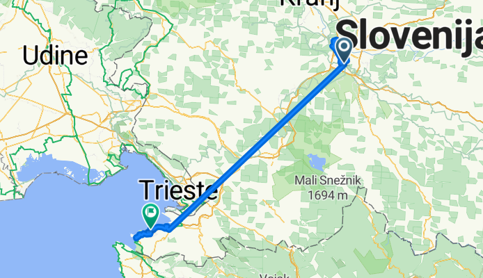 Ulica na Grad - Ulica ob Stari Bolnici