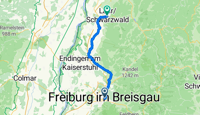Freiburg im Breisgau - Lahr/Schwarzwald