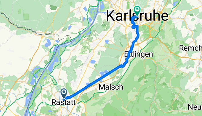 Rastatt - Karlsruhe