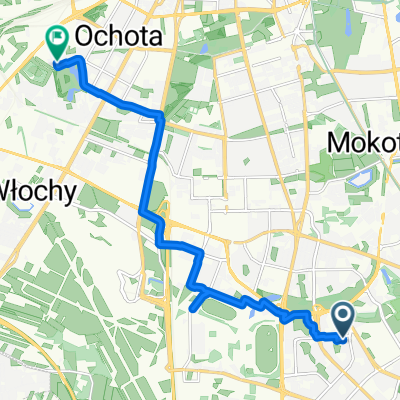 Zamiany, Warszawa do Filipinki, Warszawa