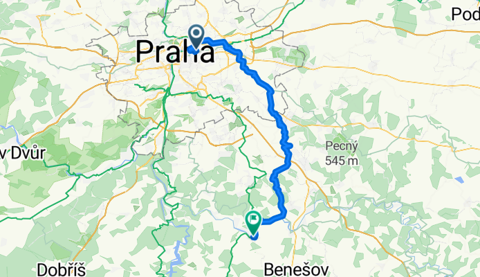 Libeň - Týnec nad Sázavou