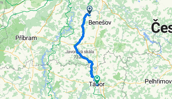 Týnec nad Sázavou - Tábor