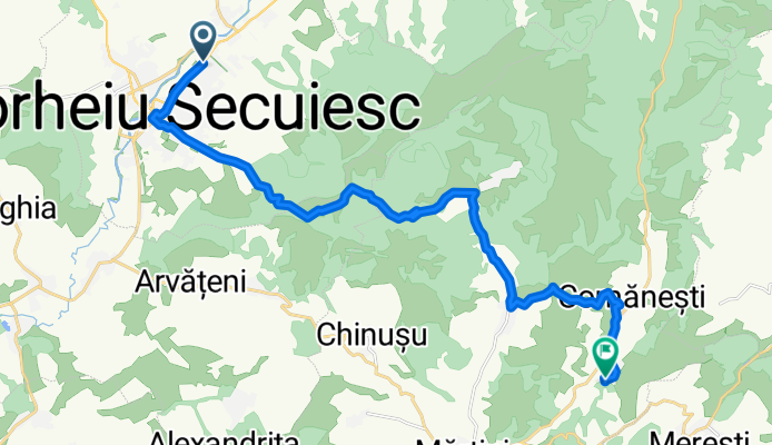 Strada Beclean, Odorheiu Secuiesc - Strada Alszeg, Martinis