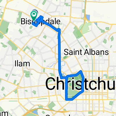 Route in Bishopdale