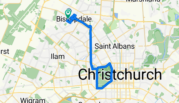 Route in Bishopdale