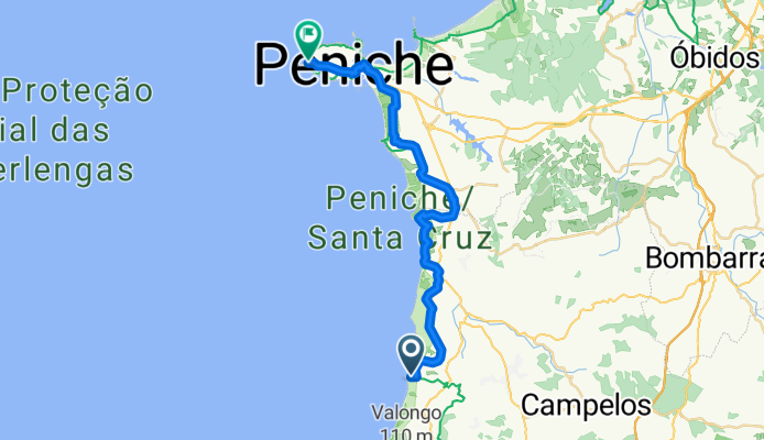 From Lourinhã to Peniche