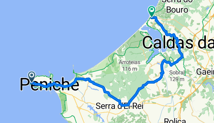 From Peniche to Caldas da Rainha