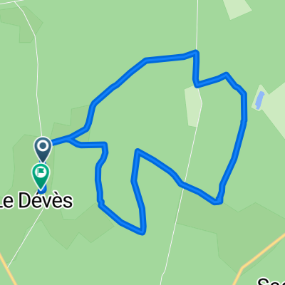 Chemin du Devès, Sainte-Hélène à Sainte-Hélène