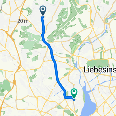 Sethweg, Hamburg to Turmweg, Hamburg